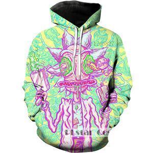 Sweatshirt Cartoon rick and morty Hoodies