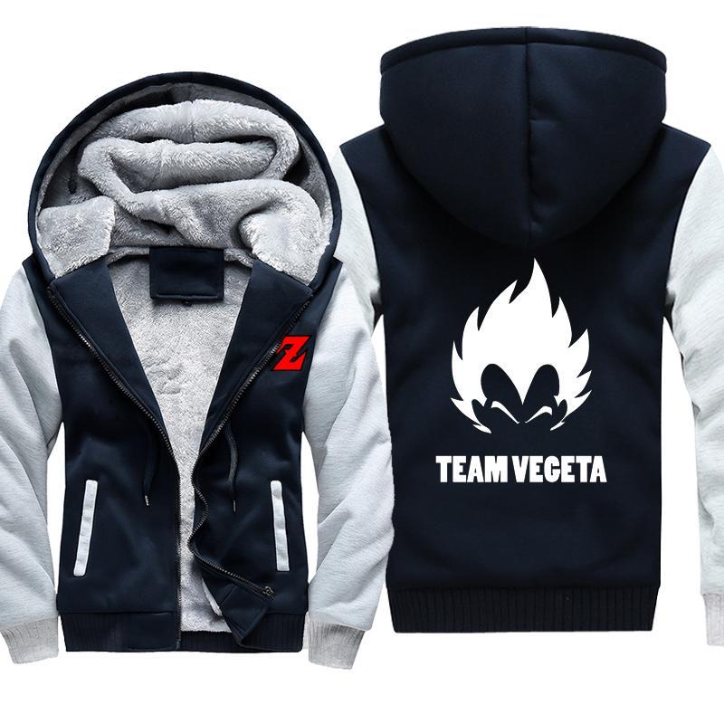 Team Vegeta Jacket - Dragon Ball Fleece Jackets - Image 4