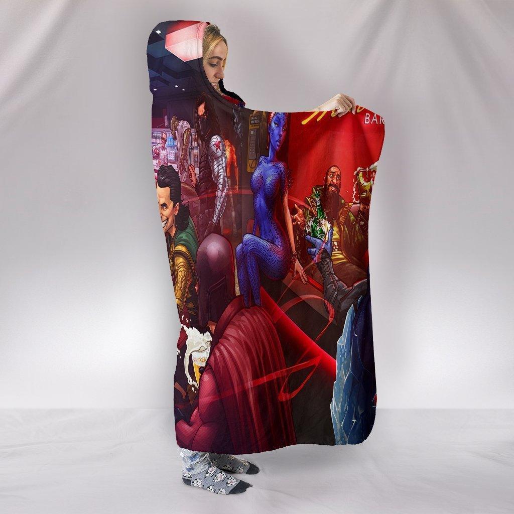 Thanos VS Loki Hooded Blanket - Fight Blanket - Image 3