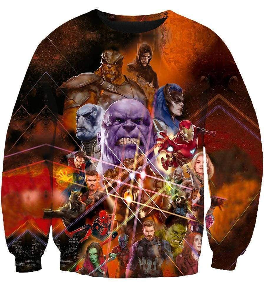 The Avengers Infinity War Hoodies - Zip Up Hero Collection Yellow Hoodie - Image 2