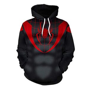 The Avengers Spiderman Superman Pullover Sweatshirt Hoodie