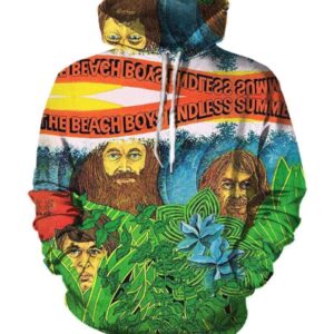The Beach Boys Hoodies - Pullover Green Hoodie