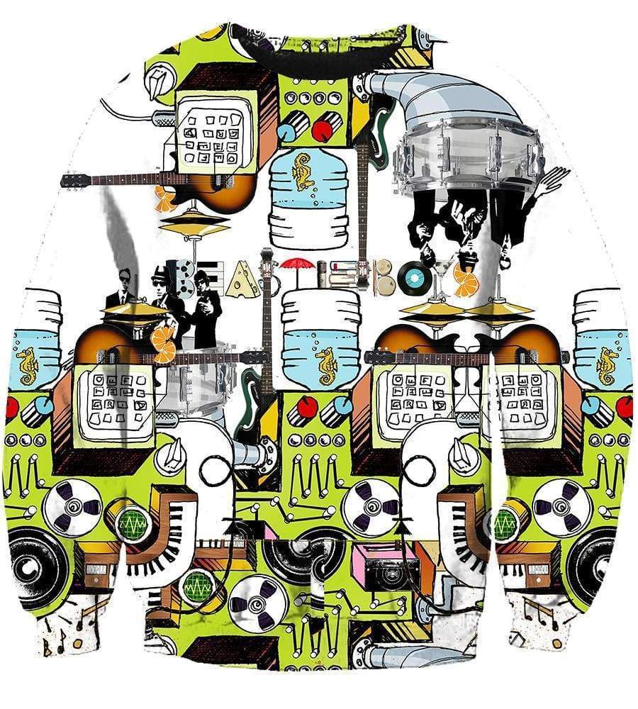 The Beastie Boys Hoodies - Pullover White Hoodie - Image 3
