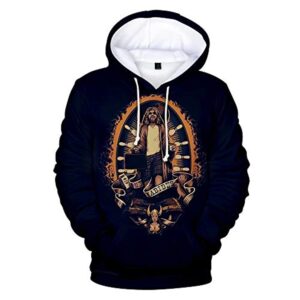 The Big Lebowski Hoodies - The Dude Unisex Hooded Jacket Coat Pullover