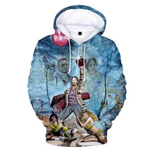 The Big Lebowski Hoodies - The Dude Unisex Hooded Jacket Coat Pullover