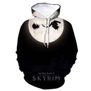 The Elder Scrolls 3D Printed Hoodies - Game Hooded Sweatshirt Pullover