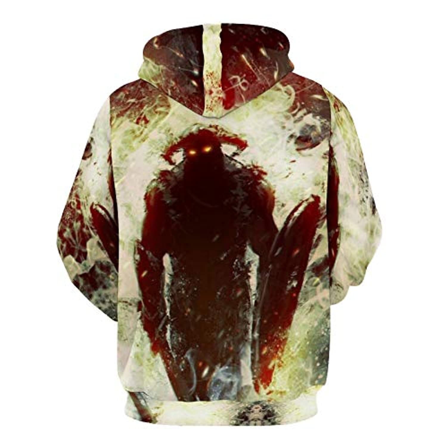 THE ELDER SCROLLS Hoodies - Skyrim Dragonborn Pullover Drawstring Hoodie with Pocket - Image 2