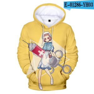 The fifth Personality Hooded Sweatshirts - Game Asymmetrical Battle Arena Hoodie