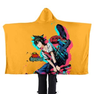 The God of High School Flannel Hooded Blanket