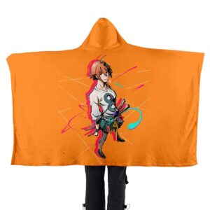 The God of High School Flannel Hooded Blanket