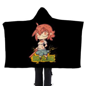 The God of High School Flannel Hooded Blanket
