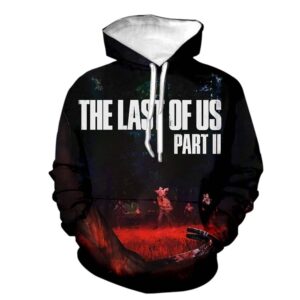 The Last Of Us 3D Print Hoodies - Game Sweatshirt Pullover