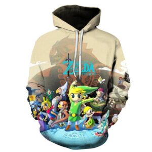 The Legend of Zelda Anime 3D Print Hoodies Sweatshirts