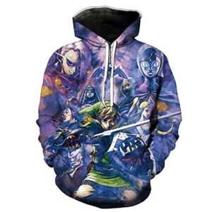 The Legend of Zelda Hoodie - 3D Print Hooded Pullover