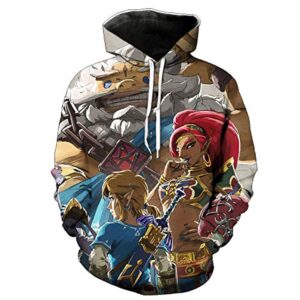 The Legend of Zelda Hoodie - 3D Print Hooded Pullover