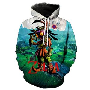 The Legend of Zelda Hoodie - 3D Print Hooded Pullover