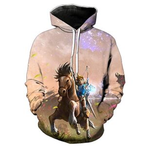 The Legend of Zelda Hoodie - 3D Print Hooded Pullover