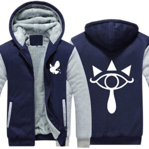 The Legend of Zelda Jacket - Solid Color Fleece Hooded Coat 2 Colors Optional