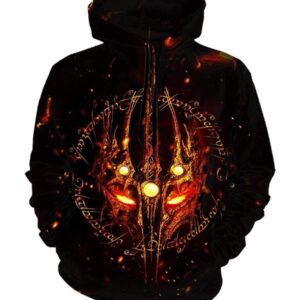 The Lord of The Rings Hoodies - Pullover Black Hoodie