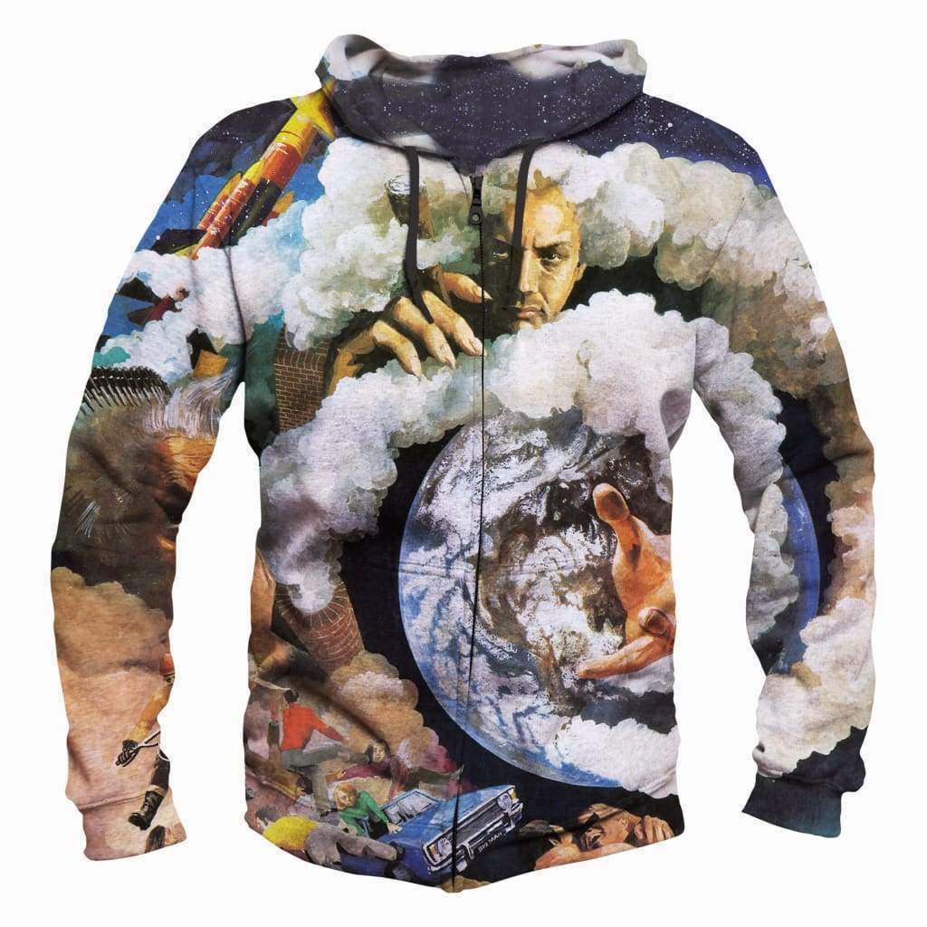 The Moody Blues Hoodies - Pullover White Hoodie - Image 2