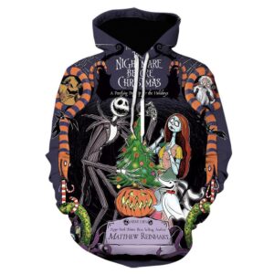 The Nightmare Before Christmas Hoodie - 3D Print Sweatshirt