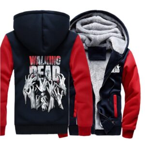 The Walking Dead Jackets - Solid Color The Walking Dead Movie Series Terror Icon Super Cool Fleece Jacket