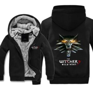 The Witcher 3: Wild Hunt Jackets - Solid Color The Witcher Game Icon Super Cool Fleece Jacket