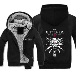 The Witcher 3: Wild Hunt Jackets - Solid Color The Witcher Monster Hunter Super Cool Fleece Jacket