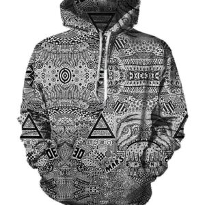 Thirty Seconds To Mars Hoodies - Pullover Grey Hoodie