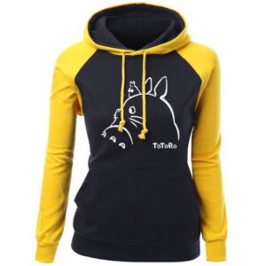 Totoro Hoodies - Totoro Hoodie Series Totoro Women Hoodie Super Cute Fleece Hoodie