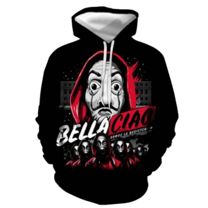 TV Series La Casa De Papel Hoodies - 3D Printed Sweatshirt Streetwear