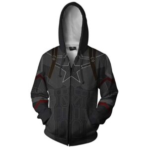 Unisex Captain America 3D Print Fashion Hoodies