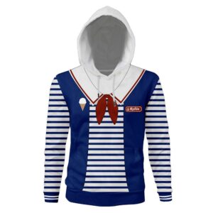 Unisex Robin Hoodies Stranger Things Pullover 3D Print Jacket Sweatshirt