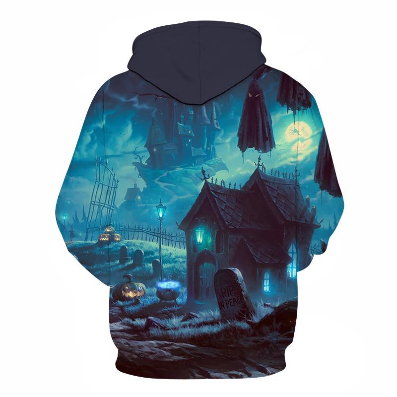 Halloween Devil 3D Printed Hoodie - Image 2