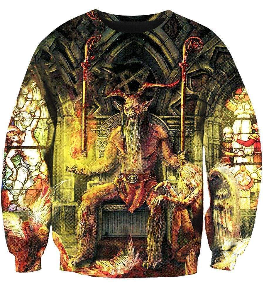 Sinister Hoodies - Pullover BlACK Hoodie - Image 3