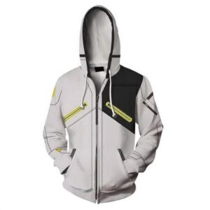 Valorant 3D Print Zipper Up Sweatshirt Hoodie