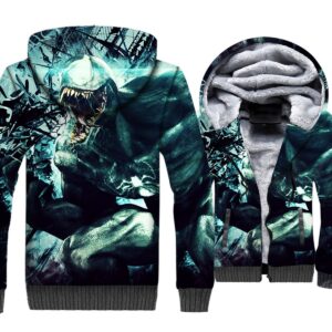 Venom Jackets - Venom Movie Series Anti-Hero Venom Super Cool 3D Fleece Jacket