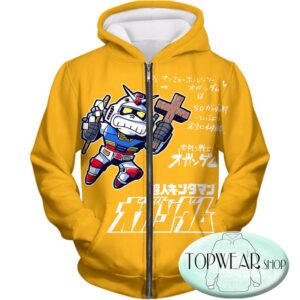 Voltron: Legendary Defender Hoodies - Anime Robot Promo Awesome Zip Up Hoodie