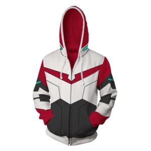 Voltron: Legendary Defender Hoodies - Cosplay Paladin Keith Zip Up Hoodie