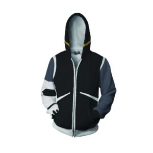 Voltron: Legendary Defender Hoodies - Cosplay Shiro Takashi Shirogane Zip Up Hoodie