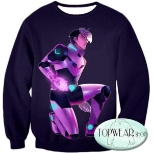 Voltron: Legendary Defender Sweatshirts -Traditional Black Paladin Shiro Sweatshirt