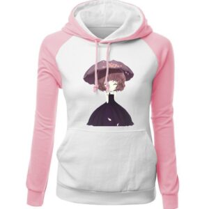 Women Hoodies - Women Hoodie Series Cute Girl Umbrella Fleece Hoodie