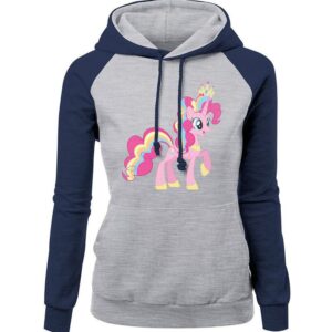 Women Hoodies - Women Hoodie Series Cute Unicorn Rainbow Tail Fleece Hoodie