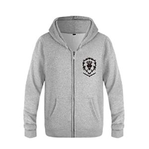 World of Warcraft Hoodie - Thick Fleeced Hooded Zipper Coat Jacket