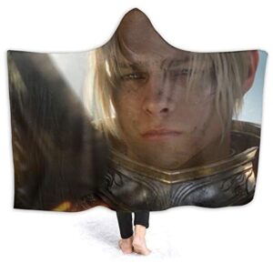 World of Warcraft Hooed Blankets - Wow Anduin Wearable Blanket Hoodie