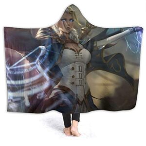 World of Warcraft Hooed Blankets - Wow Jaina Wearable Blanket Hoodie