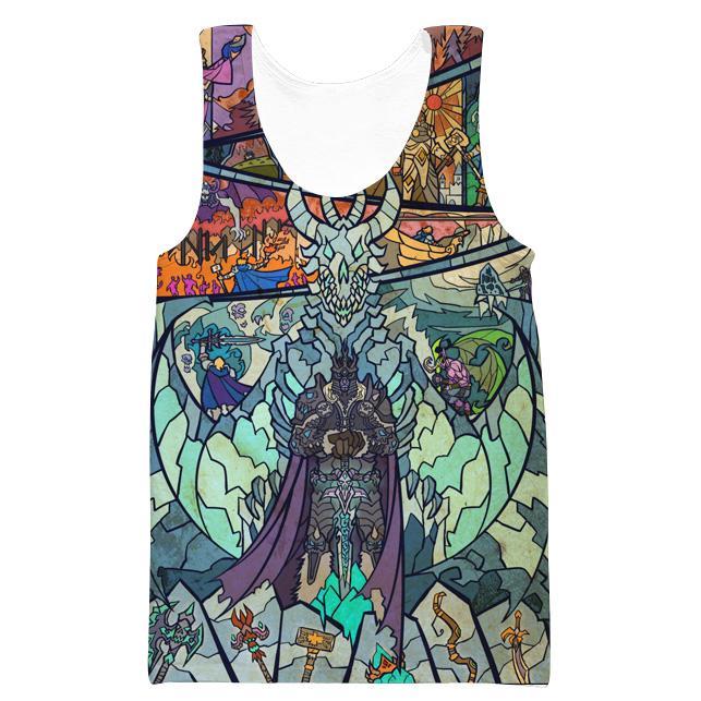 World of Warcraft Lich King Hoodies - Pullover Epic WoW Lich King Hoodie - Image 3