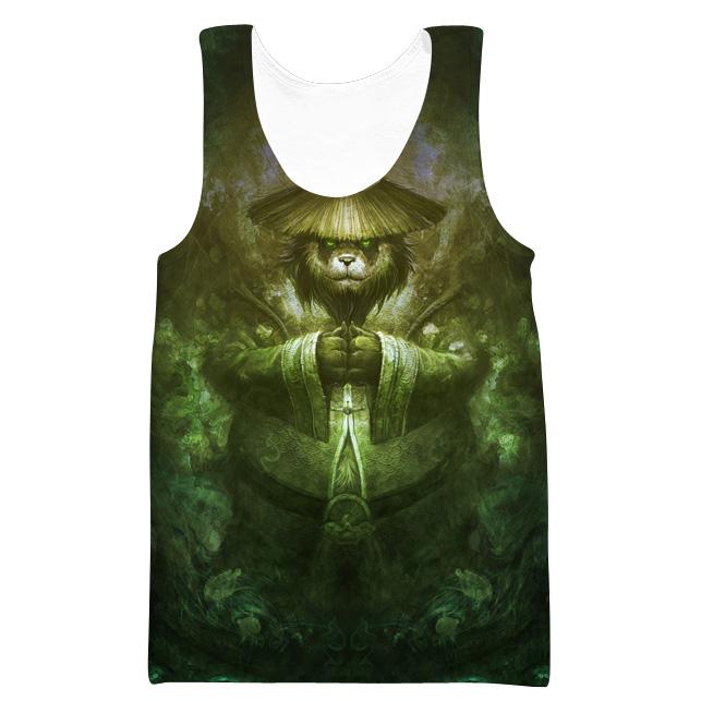 World of Warcraft Panda Hoodies - Pullover Panda Grey Hoodie - Image 3