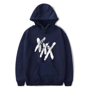 XXXTentacion Hoodies - Solid Color Popular Rapper XXXTentacion Icon Hoodie