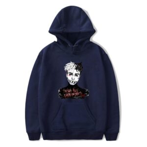 XXXTentacion Hoodies - Solid Color Popular Rapper XXXTentacion Icon Super Cool Hoodie